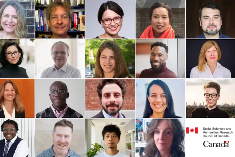 Portraits of academics and partners